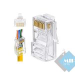 سوکت شبکه CAT6 UTP میان گذر AMP